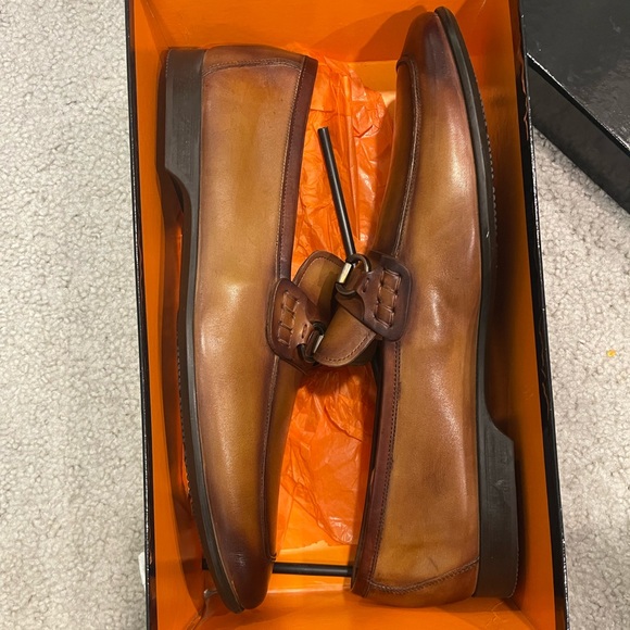 Magnanni - Men’s RafaII Dreas Shoes - Cognac Brown - Sz 13 - Picture 7 of 7